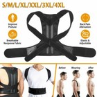 For Men women Adjustable Posture Corrector Low Back Support Shoulder Brace Belt