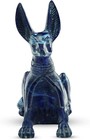 Rare Ancient Egyptian Antique Statue God Anubis For Lapis Lazuli Stone Egypt Bc