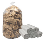 56 Gallon Trash Can Liners  Clear Trash Bags Heavy Duty  1 Mil  250 Count   Sinc