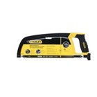 Stanley 12  300mm Hacksaw  24tpi  Steel Frame  Rubber Grip Saw - Stastht20139l