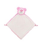 Pink Bear Cubbies Cubby Ford Lovey Security Blanket Knotted End Girl Teddy Toy