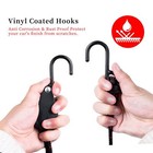 4 Pcs Kayak Rope Tie Downs Straps 1 8  X 6ft Adjustable Tie Down Straps Canoe   