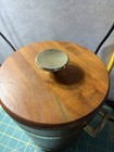 1960   s Mcm Vermillion Walnut Ice Bucket