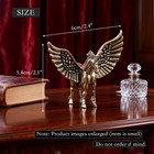 Brass Pegasus Statue  2 36  2 13 Inches Winged Horse Figurine  Vintage Metal