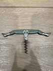 Antique German Lady Legs Corkscrew Green   Cream Stripes Celluloid