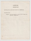 5-1-83 Montreal Expos - Game Used Umpire Lineup Card - Andre Dawson   Tim Raines