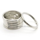300pcs - 30mm Metal Key Rings Split Rings Heavy Duty Keychain Accessories Gift