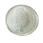 British Royal Mint Uk 2 Pound Britannia 1 Oz  999 Silver Uncertified