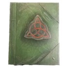 Charmed Book Of Shadows Green Cover Bound 350 Pages Charmed Spellbook