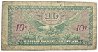 Mpc Series 641  1965-1968  10 Cents - Circulated Banknote P M58 - Free Shipping