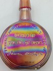 Wheaton James Madison Rainbow Carnival Glass Bottle 1751-1836