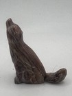 Zuni Wolf Fetish Cody Nastacio  signed  Large 4471