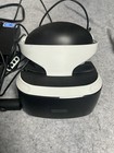 Sony Playstation Vr Virtual Reality Headset Bundle   Ps5 Adapter Untested As Is