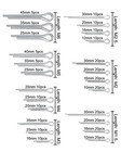 290 Pcs Cotter Pins - 24 Sizes Cotter Pin Assortment Kit Hardware Pins 304 Stain