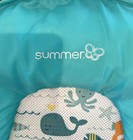 Summer Infant Deluxe Baby Bather Folding Bath Sling Around Ocean Animals Adjusts