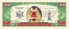 50 Pack Christmas Season s Greetings Money Gift Million Dollars Stocking Stuffer