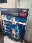 Bissell - Proheat 2x Revolution Corded Upright Deep Cleaner - Silver Gray cobalt