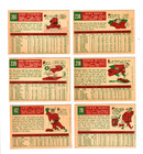 1959 Topps Baseball Lot Of 6 Cards