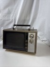 Vintage Panasonic Tr-228d B w Black   White Portable Tv Television 1960s