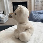 Vintage Dakin Polar Bear Plush Stuffed Animal White 8 Inch 1978 Korea Kids Toy