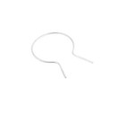 Ez Twist 3   2 7 8  Od  X 9 Gauge Preformed Galvanized Steel Fence Ties - 100   