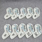 10pcs Ping G440 No 4-9 p u 52 56 Golf Club Iron Head Cover Leather Magnetic