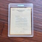 John F  Kennedy   Psa   Congress Autograph  republican Sweep  Letter Signed