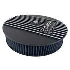 Nos Mopar Performance Raised Logo 13  Black Air Cleaner Kit - Die-cast Aluminum