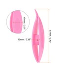 2pcs Tatting Shuttles 63x17x10mm Colorful Plastic Shuttles Supplies  Pink