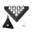 Tabletop Shuffleboard Bowling Pin Set Portable Shuffleboard Bowling Pin White