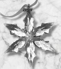 2015 Swarovski Crystal  annual Edition Snowflake Ornament --new In Original Box