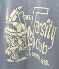 Vintage 50s 60s Wisconsin Varsity Club Bar Indian Sweatshirt Small 17x22 5 Usa