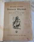 Very Rare Antique Vtg Children Book Of Mother Goose With Some Nice Color Plates