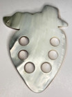 Vintage Kelmscott Designs Mother Of Pearl Strawberry Thread Minder Sewing