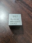 Iron Ferrum Metal Cube Fe     99 99  Element Collection 10 Mm 1 Inch 2 54cm Length