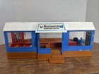 1974 Let s Play At Brunswick Bowling Center Toy Game Vtg Questor Tested W Box