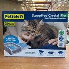 Petsafe Scoopfree Crystal Pro Self Cleaning Cat Litter Box