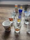 Shot Glass Lot Of 40 Souvenir Cities Bars Food States Attractions Lot A
