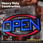 Open Sign For Business  Bright Lighted Led Neon Sign Ultra Bright Rgb