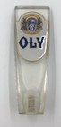 Vtg Olympia Lucite Acrylic Clear Oly Beer Tap Handle Good Luck Horseshoe 4 5 8   