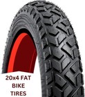 20  Heavy Duty Fat E-bike Tires 20x4 0 With Tubes - All-terrain Set