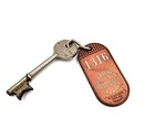 Vintage Southern Hotel Metal Key Fob Tag W  Key Baltimore Md Room  1316 Rare