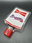 Vintage Mlb Budweiser Atlanta Braves 6    Lucite Beer Tap Handle Pull
