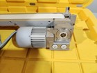 Flat Belt Conveyor 2 125  W X 18  L 220vac Right Angle Gear Box Drive Minimotor
