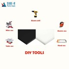Hdpe Plastic Sheet - 1   Thick - White - Premium Uvi - Pick Your Size
