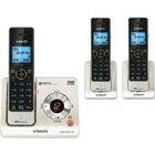 Vtech 3-handset Cordless Phone Digital Answering System W caller Id Ls6425-3