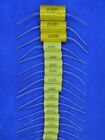Elecsound - Cbb20 - Axial Film Capacitors - 630v 0 001-1 0uf Values - 10 Pieces