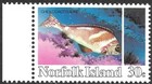 Norfolk Island Scott 339-342 Fish Xf Mint Never Hinged Margin Copies 