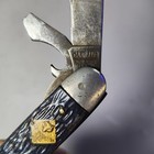 Vintage 1950s Camillus Cub Scouts Bsa 3-tool Folding Pocket Knife Blue Usa