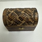 Maritime Nautical 6  Brass Telescope With Wooden Box Free Fast Shipping